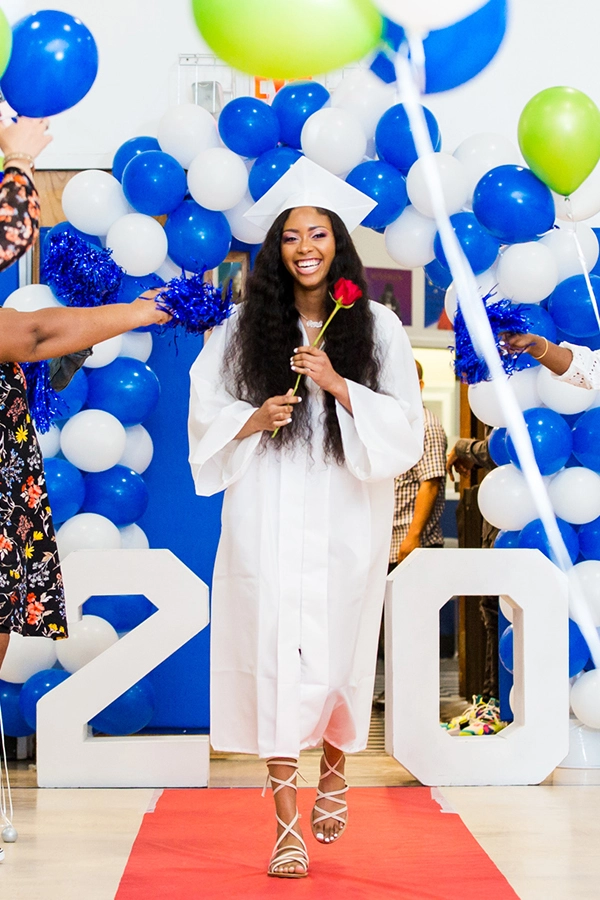 Freire High graduate at commencement