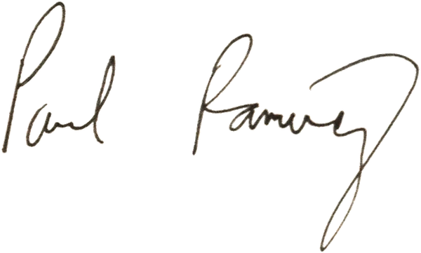 Paul Ramirez signature